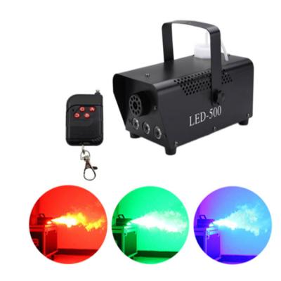 China Club 360 Photo Booth Video 500W Mini Fog Machine Colorful Smoke Stage DJ Making Machine For Wedding Party Club for sale