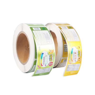 China Waterproof Plastic Shrink Sleeve Food Product PVC Pet Bottle Custom Printed Water Packaging Label for sale