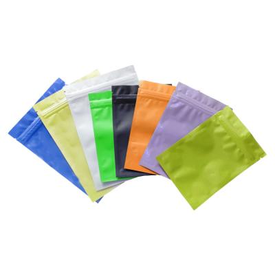 China 1g 3.5g Small Zip Lock Packaging 3 Side Seal Custom Printed Resealable Moisture Proof Smell Proof Mylar Pouch Plastic Edible Bags for sale