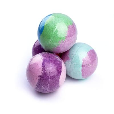 China Custom Wholesale Private Label Natural Organic Herbal Bubble Bath Body Bombs Gift Set for sale