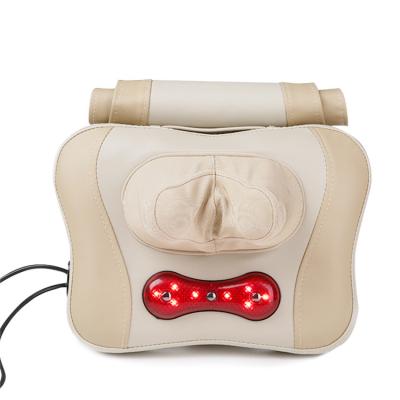 China Body Cover Heating Car Massage Leather Cushion And Pillow for sale