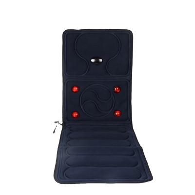 China Electric Body Massager Mattress Cushion With Heating And Vibration For Home And Car for sale