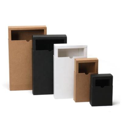 China Wholesale Custom Printing Soft Recyclable Cardboard Kraft Paper Soap Packaging Box Sliding Drawer Paper Box for sale