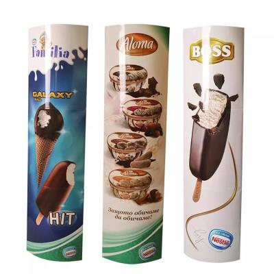 China Floor Stand Only Double Sided Stand Folding Poster Cardboard Advertising Totem Display for sale