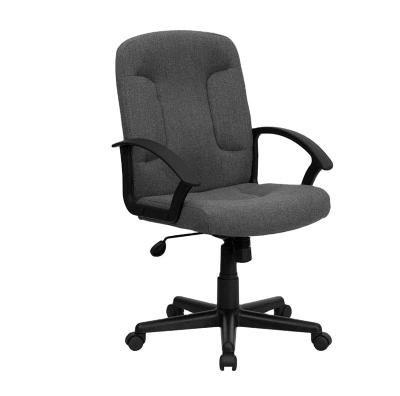 China Factory Wholesale High Quality Short Cheap Price Back Adjustable Ergonomic Executive Office Clerk Chair Office Chair (Height) Manager Chair for sale