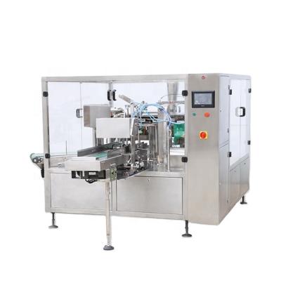 China GAOGE Food Rotary Packing Machine 6 Station Premade Pouch Packing Machine For Suger Salt for sale