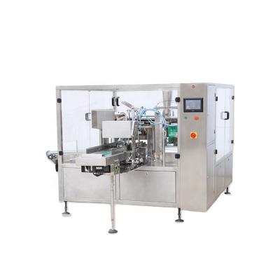 China Automatic Food Premade Rotary Pouch Fill And Seal Machine for sale