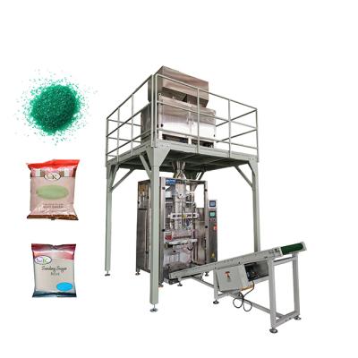 China Vertical VFFS Food Pillow Bag Sugar Sweet Grain Pouch Packaging Sanding Machine with Linear Scale Weigher for sale