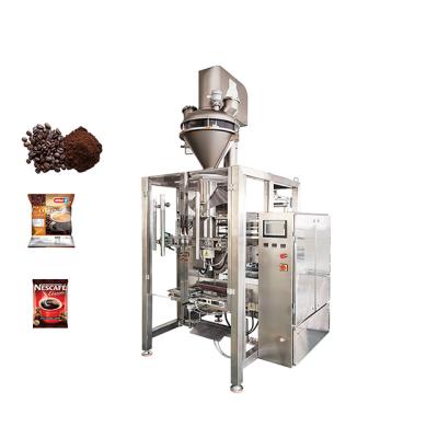 China Automatic Coffee Powder Pouch Food VFFS Filling Packaging Machine With Auger Powder Filling for sale