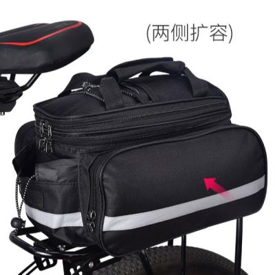 China 2023 Waterproof Cycling Trunk Carrier Righway Bicycle Pannier Bag Bike Trunk Shoulder and Handbag Portable Bicycle Carrier for sale