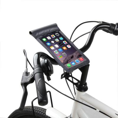 China Waterproof TPU Bicycle View Bag Handlebar Bag Cell Phone Case for Smartphones up to 6.5