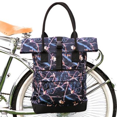 China Waterproof Water Repellent Backpack Bike Panniers Travel Outdoor Bag Bicycle Bag for sale