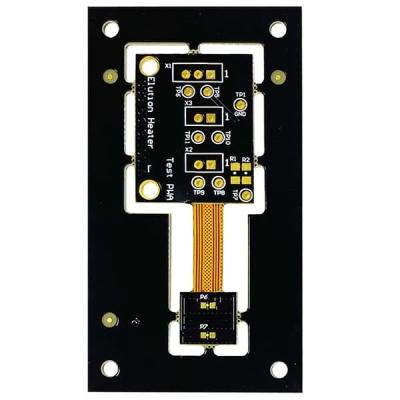 China Stijve Flex PCB van 1oz FR4 8 Lagen van PCB 1mm het Groene Wit van de Dekkingsfilm Te koop