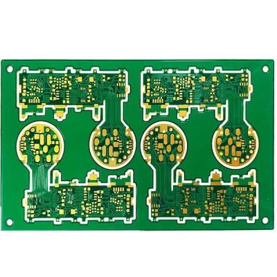 Китай 6 изготовленного на заказ твердого слоев PCB 0.9mm гибкого трубопровода зеленого отсутствие Silkscreen 151.5*88.74mm продается