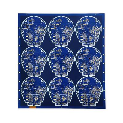 China 1.3oz 6 Layer Rigid PCB FR4 ENIG 270.48mm*247.57mm Blue / White for sale