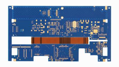 中国 6つの層の堅い屈曲堅いPCB ENIGの医療機器PCB FR4+PI+NFPP 販売のため