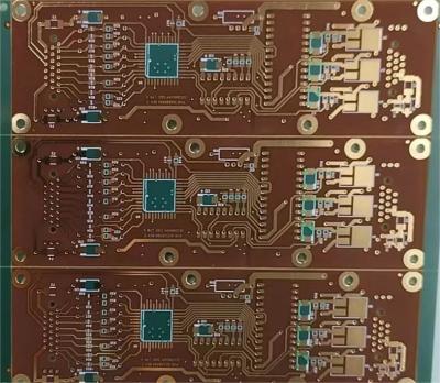 China 4 capas de PCB de Arlon con ENIG 1.6MM para productos de comunicación en venta