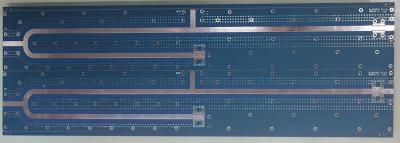 Cina 2L 3,2 mm Spessore 2OZ PCB maschera blu LF HAL per modello di antenna in vendita