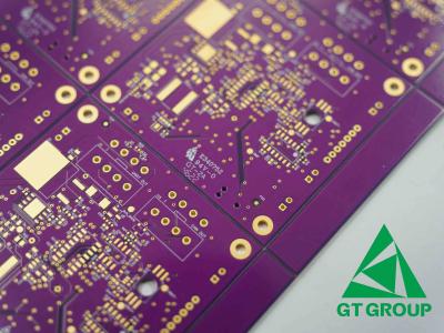 Китай 6layer Rigid Circuit Board TG150 1.62mm EING With Purple Soldermask For Industry продается