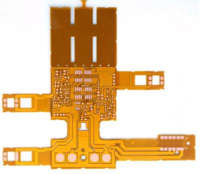 China 0.1mm Placa de PCB de polimida flexible de precisión ENIG acabado de superficie para dispositivos electrónicos en venta