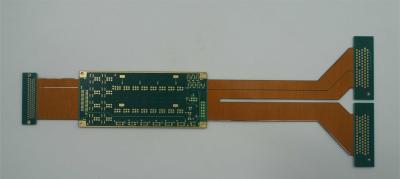 China 10 laag Rigid Flex PCB materail dupont AP8545R en Polymide en FR4 TG170 met EING Te koop