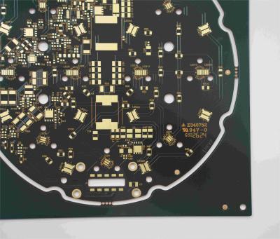 中国 2 Layer Copper PCB 2W/M*K Copper Base 1.6mm Thickness Black Soldermask Thermoelectric Separation 販売のため