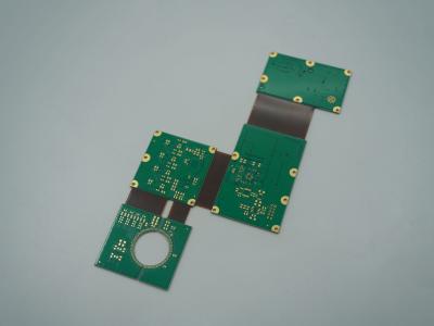 China 6 Layer Rigid Flex Circuit Board High Tg FR4 1.6mm Board Thickness Impendance Control EING zu verkaufen