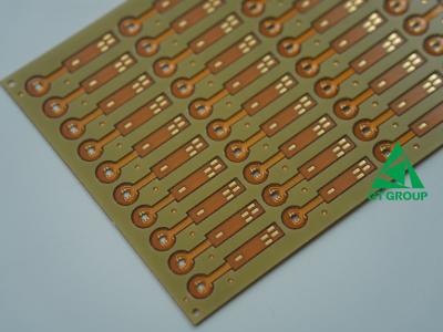 China 4 Layer Flexible PCB Board 0.28mm Polymide Materail 3/3mil Line Width EING Surface Finish for sale