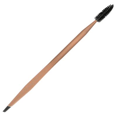 China Custom Repair Eyebrow Tweezers Stainless Steel Handle With Nylon Wool Rose Gold Tipped Eyebrow Tweezers for sale