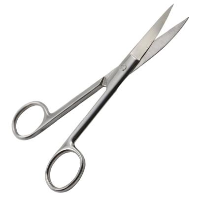 China Professional Small Scissors Stainless Steel Sharpness Scissors Double Eyelid Barber Scissors for sale