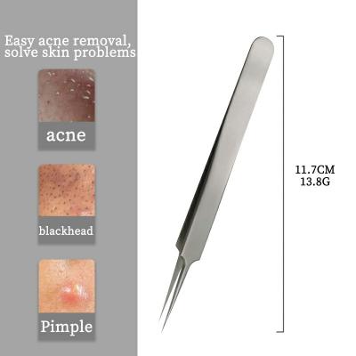 China The beauty salon is devoted to removing blackheads/super light Russian tweezers face acne needle acne remover/acne blackhead for sale