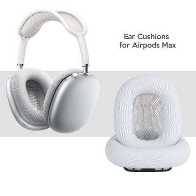 China For Earphone Updated Materials Ear Pads For Max Air Pods Foam Earpad Quality Protein Leather Headset Foam Cover for sale