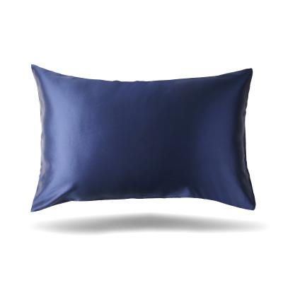 China OEM Luxury 100% Luxury Custom Anti-Static 16mm Hidden Pure Silk Zipper Pillowcase Mulberry Silk Pillow Case for sale