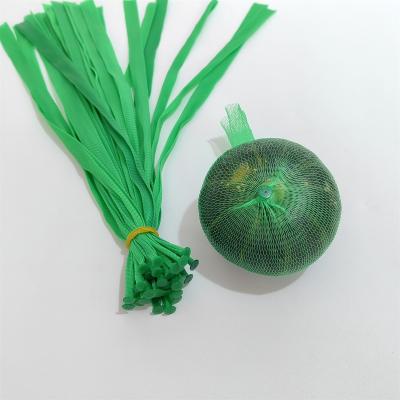 China PE new material PE hot bottom plastic mesh bag for vegetables for sale