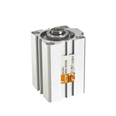 China Factory SDA Series Compact Air Pneumatic Cylinder Zhejiang, China Air Pneumatic Cylinder for sale