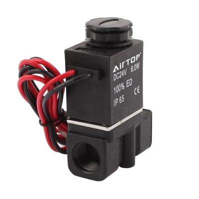 China General 2P Series Two Way Two Way Plastic Solenoid Valve Air & Vacuum Release Valves for sale