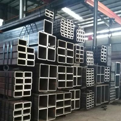 China Structure Pipe Black Rectangular Pipe Square Tubing Sizes Fit 11 Tubing 1 x 3 Rectangular Tubing for sale