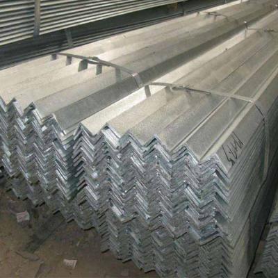 China Building Construction Hot Rolled Zinc Coated Galvanized Equal And Uneven Angle Steel Bar for sale