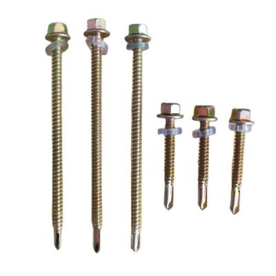 China HEX Hex Washer Head Tapping Screws for sale