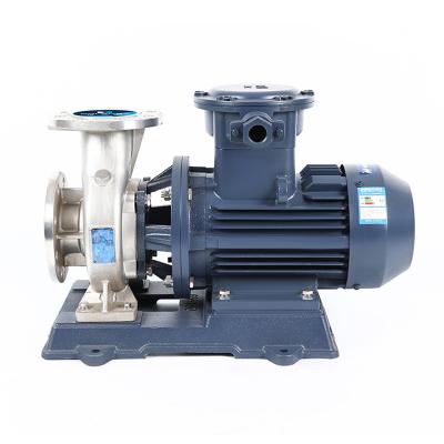 China Automotive Industry Wholesale Stainless Steel Electrical Water Booster Machine Horizontal Pipeline Centrifugal Pumps for sale