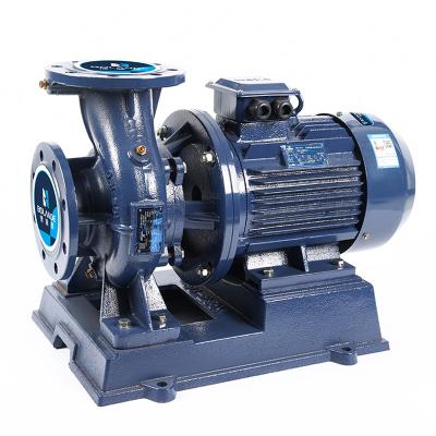 China Automotive Industry New 5hp 7.5hp 10hp 15hp 20hp 25hp 30hp 75hp High Pressure Inline Centrifugal Motor Electric Water Pump for sale