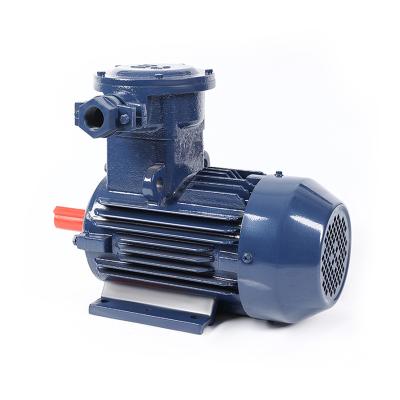 China Drip-proof High Torque Low Rpm 3 Phase Asynchronous Explosion Proof Electric Induction Ac Gear Motor for sale