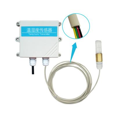 China Humidity Chassis Rack Temperature and Temperature Humidity Sensor Data Logger Measurement Probe Enclosing PVC for Server Room Environmental Control System for sale