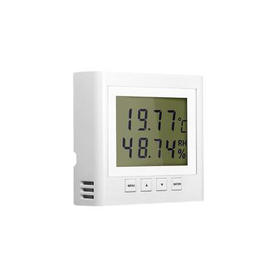 China 10-20ã Ž ¡ Digital Temperature Monitor Supporting RS485 Protocol Of MODBUS Output Temperature Humidity Transmitter With LCD Display for sale