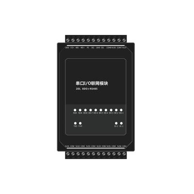 China Logic Level and Pulse Count Input 8DO 2DI Digital Modbus I/O Remote Modules SPD-2080-AD1 for sale