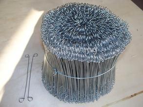 China Galvanized Double Loop Tie Wire for sale