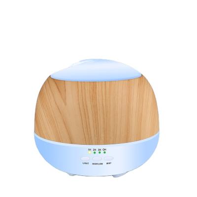 China New Innovation Hotel Wood Grain Aroma Diffuser Ultrasonic Air Humidifier Fragrance Diffuser For School Office for sale