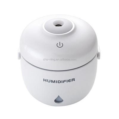 China Hotel rice cooker humidifier creative new humidifier USB head office led night lightmini humidifier for sale