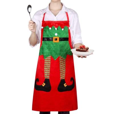 China Drink / Food Chef Apron Cute Cartoon Decoration Christmas Dress Great Gifts For Women for sale