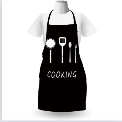 China 2020 Drink / Food Custom Design Kitchen Apron Adult And Kids Cooking Apron Set for sale